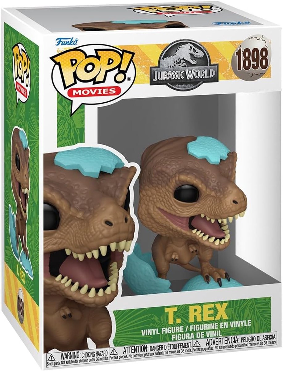 Funko-pop ! films : monde jurassique - t-rex #1898