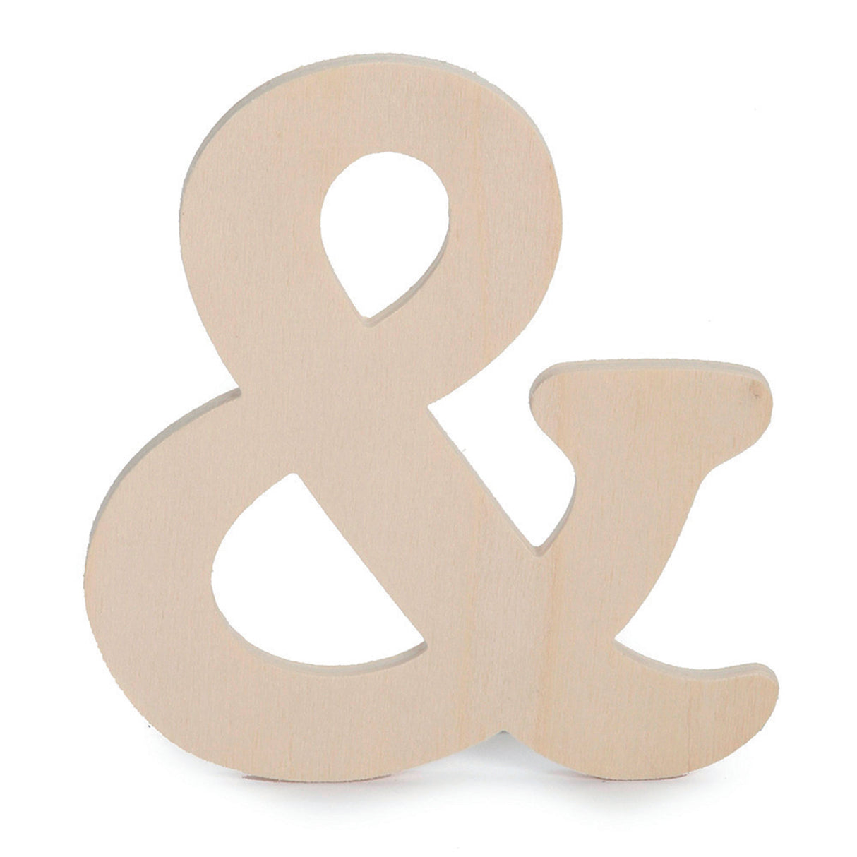 Darice • lettre en bois sculpté 10.8cmx5mm