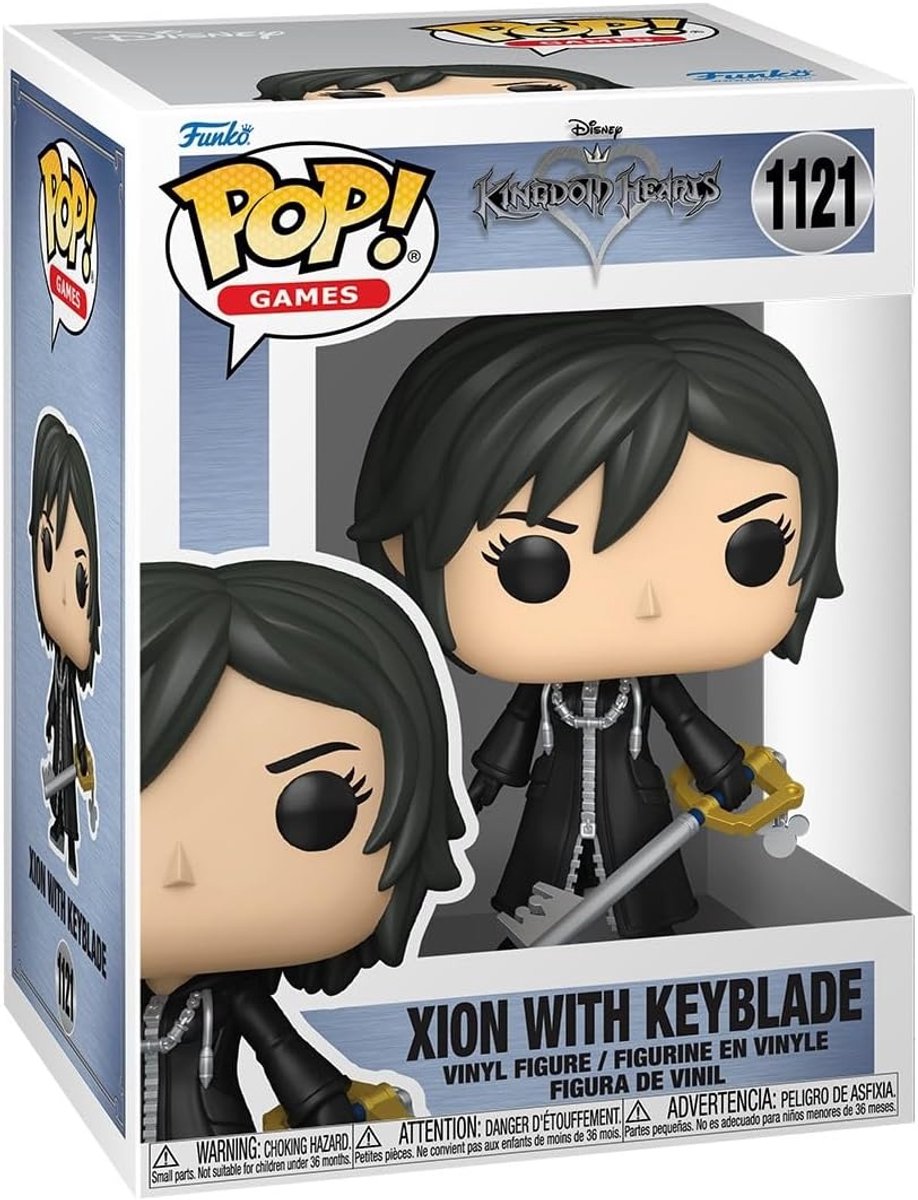 Funko Kingdom Hearts Pop ! jeux figurine en vinyle xion avec keybladel 9 cm pop! chiffre