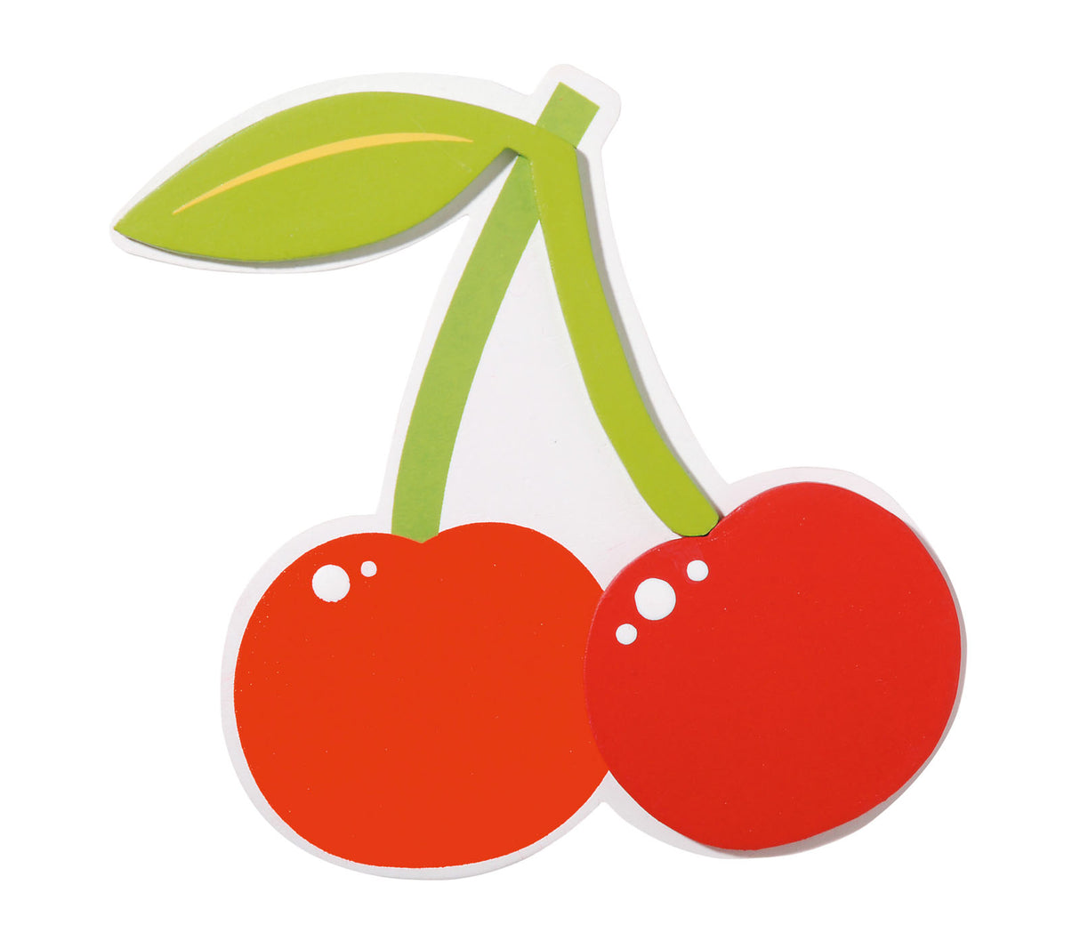 Darice • cerises en forme de bois peint