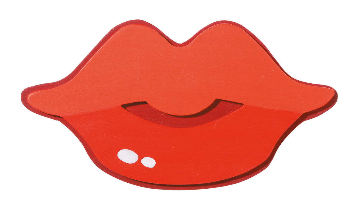 Darice • bouche en forme de bois peint