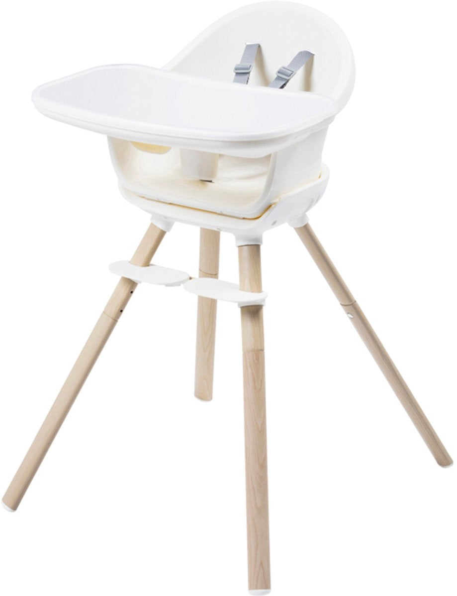 Maxi-cosi moa chaise haute d'évolution 4 en 1 - 6 mois-7 ans (0-25 kg) - au-delà du blanc - tabouret pour tout-petit et un petit bureau avec chaise