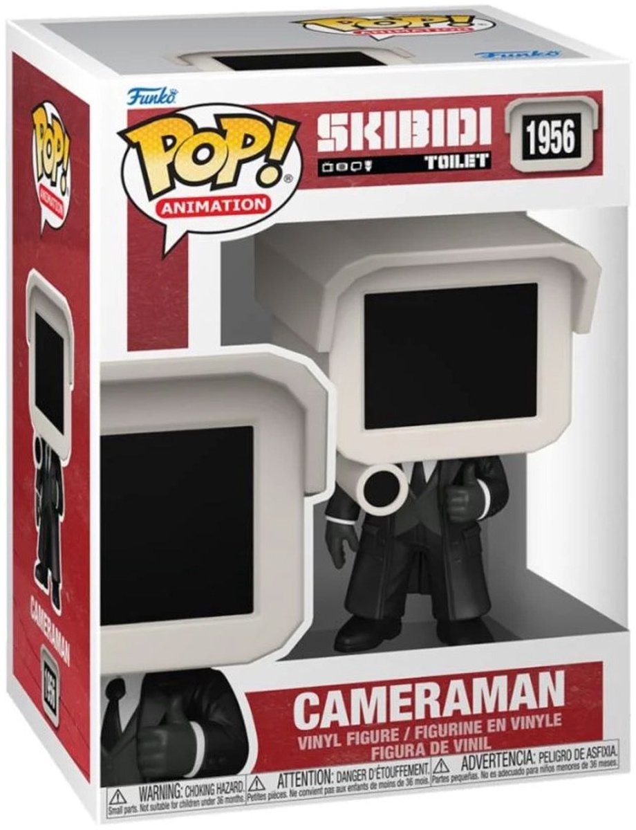 Funko pop animation: skibidi toilet - cameraman pop #1956