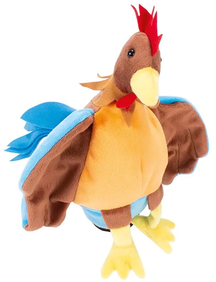 Marionnette à main Coq Beleduc - - à partir de 3 ans