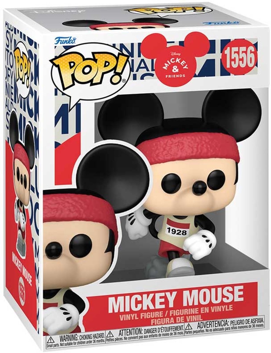 Funko Mickey Mouse Mickey et ses amis - figurine en vinyle Mickey Mouse 1556 unisexe pop ! - multicolore - standard