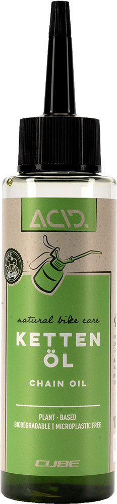 Huile de chaîne de vélo naturelle acide 100 ml