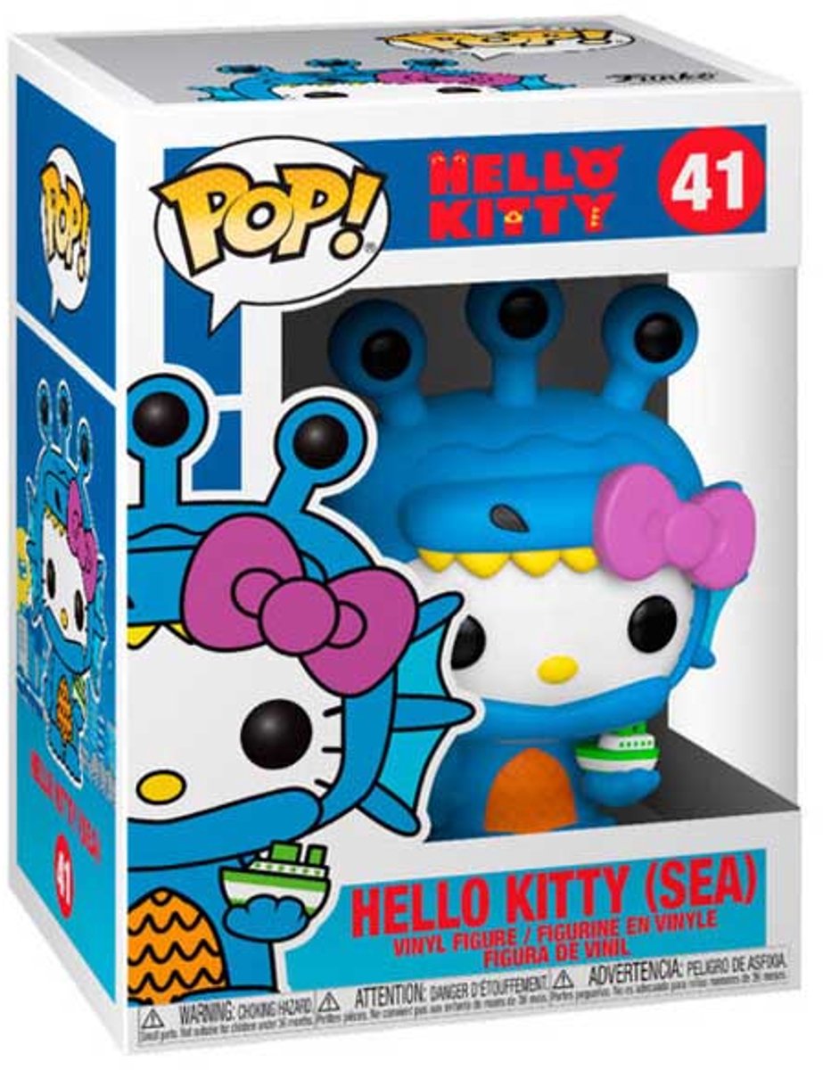 Funko-pop ! bonjour kitty : kaiju des mers bonjour kitty #41