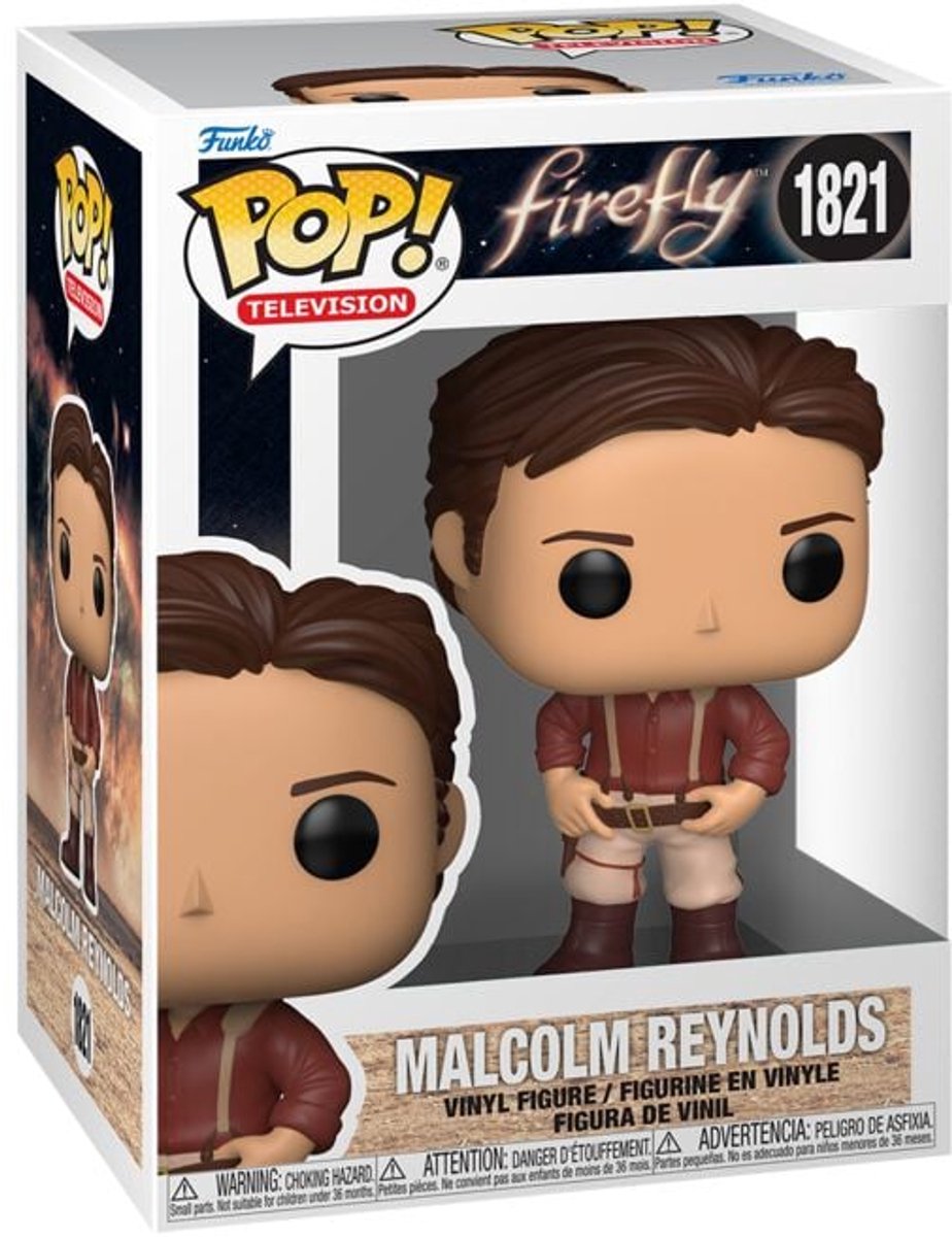 Funko Firefly - la figurine en vinyle de Malcolm Reynolds 1821 unisexe pop ! - neutre - standard