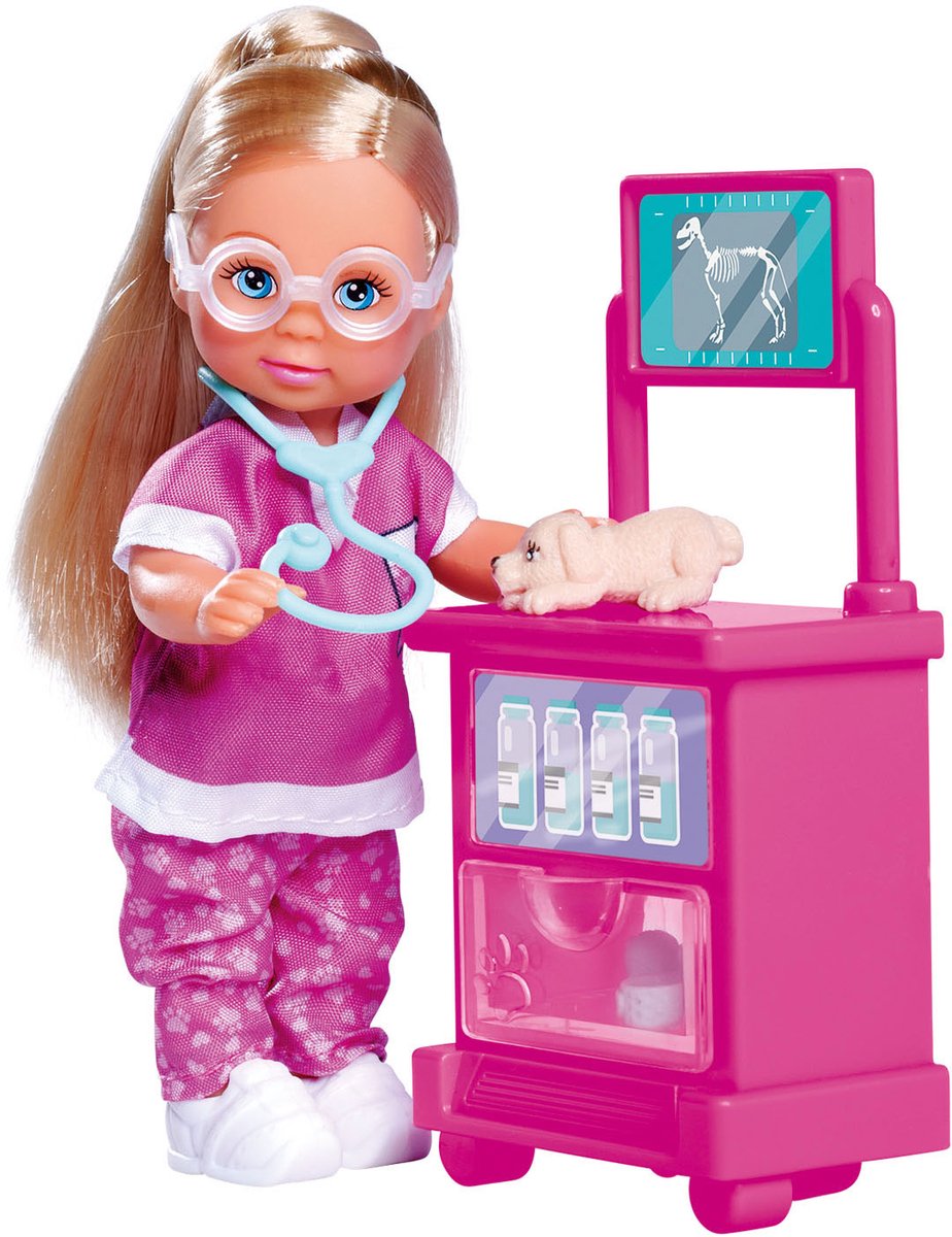 Evi love mini poupée chiot docteur