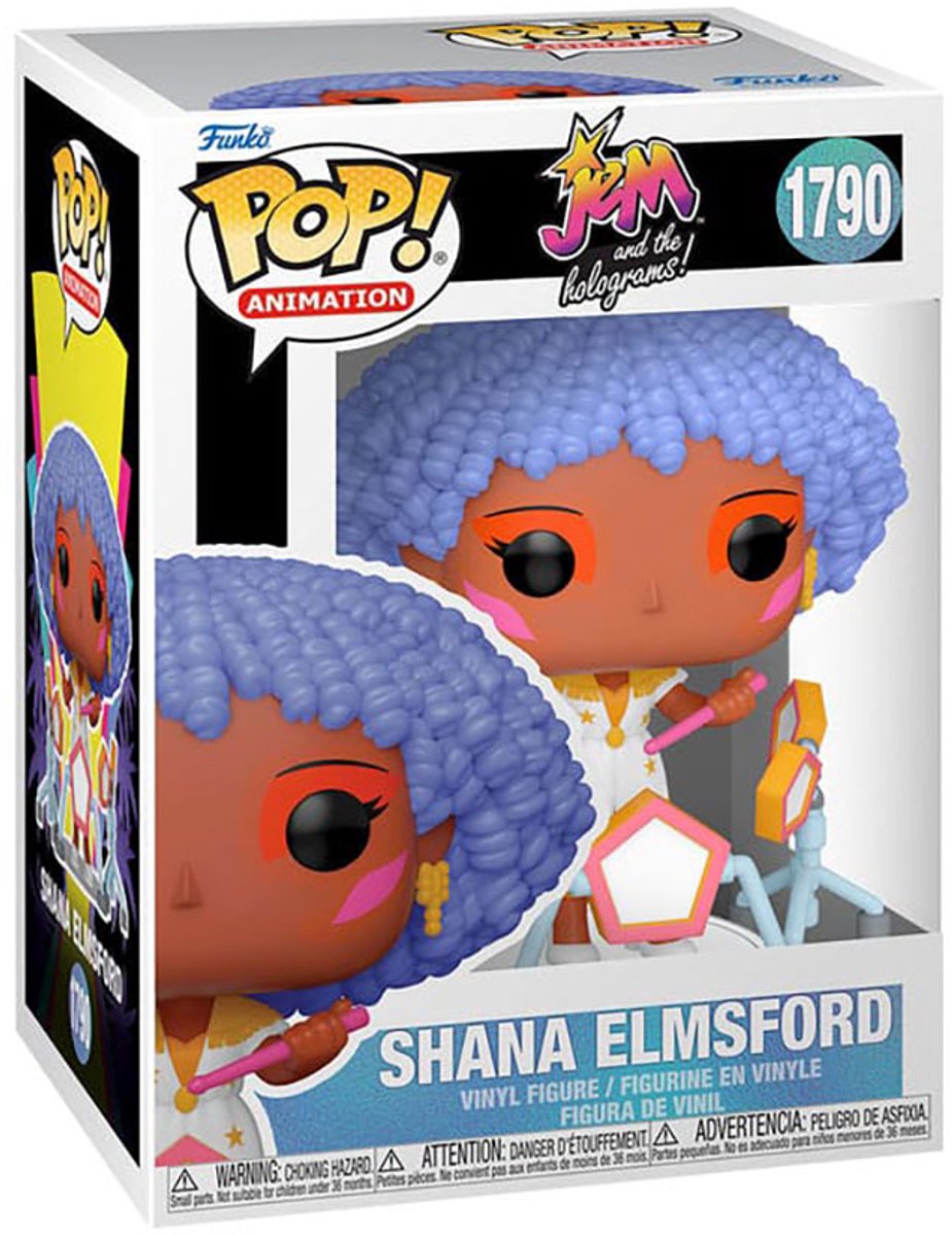 Funko-pop ! animation : Jem les hologrammes - Shana Elmsford #1790