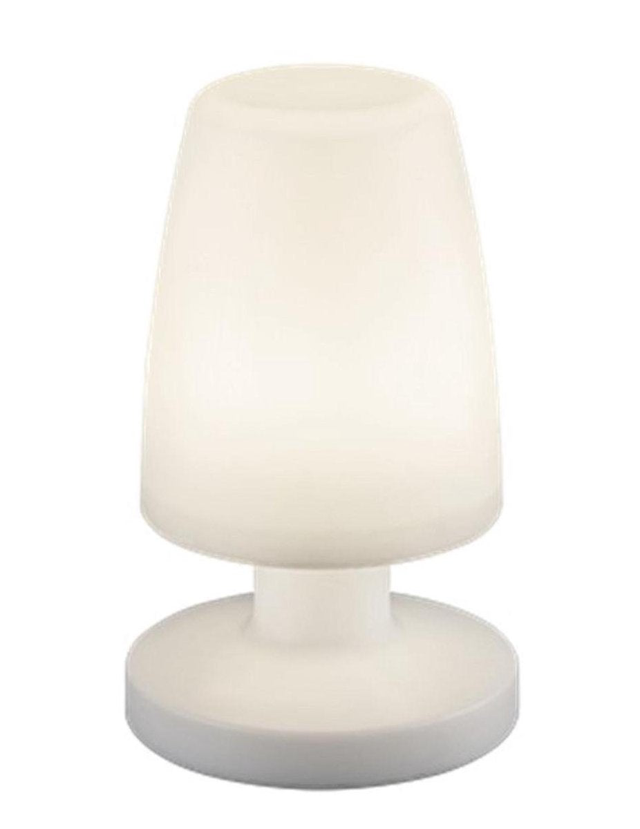 Rl vis ta lumière réalité dora - lampe de table - blanc - incl. 1x smd 1,5w - rechargeable - sans fil - éclairage extérieur - ip44