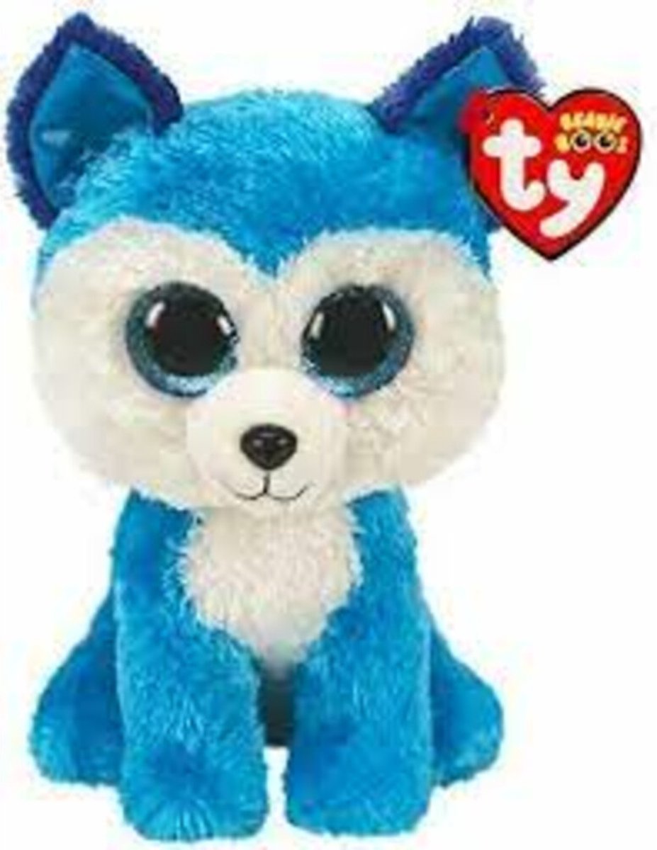 Ty - peluche - beanie boos - prince husky - 15cm