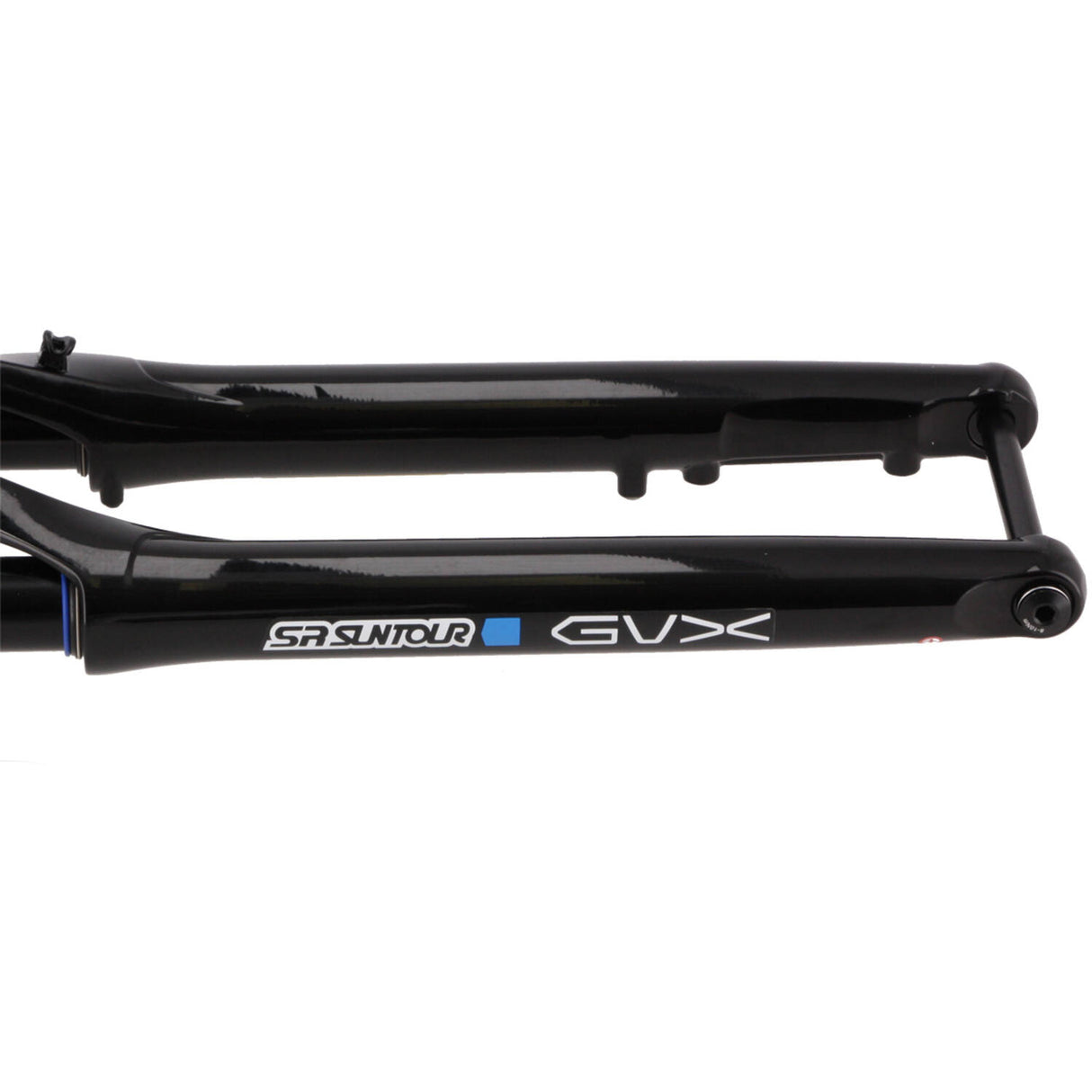 Srsuntour Suntour Gravel Gvx Fork Fork 700c lor 40 mm effilé 12 mm noir