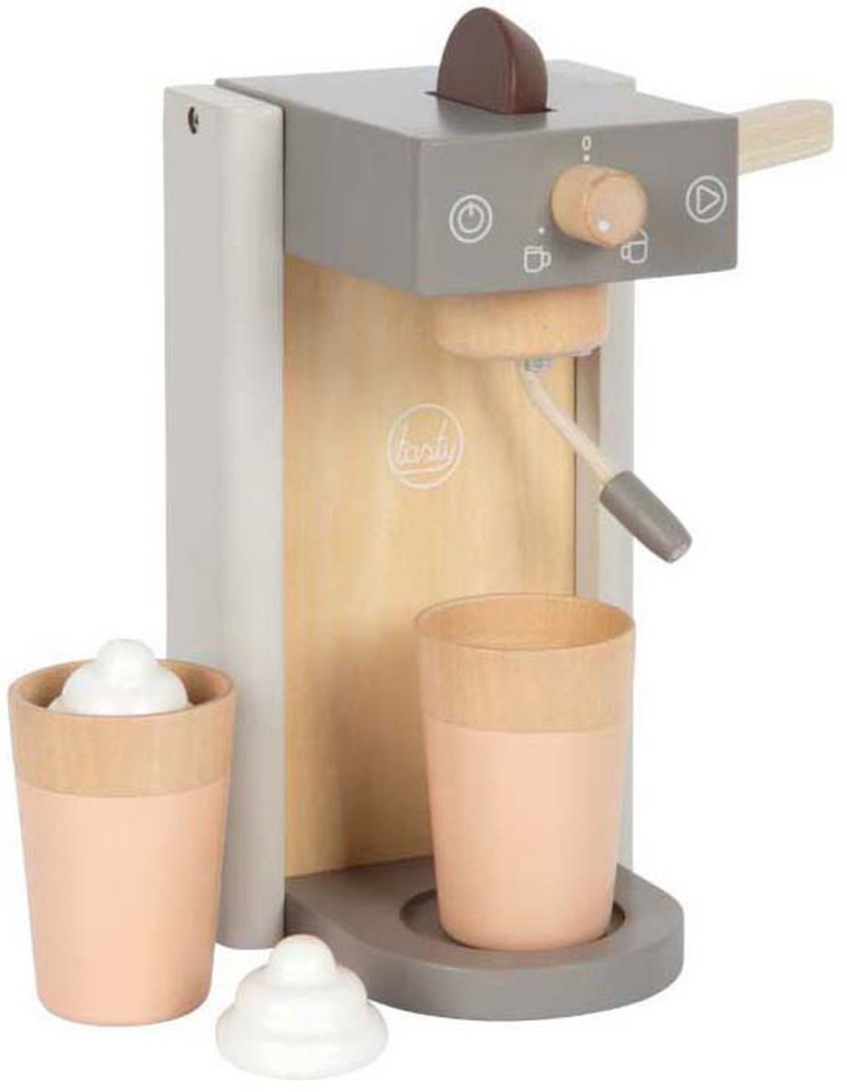 Ensemble de jeu machine à café Small Foot gris « savoureux »