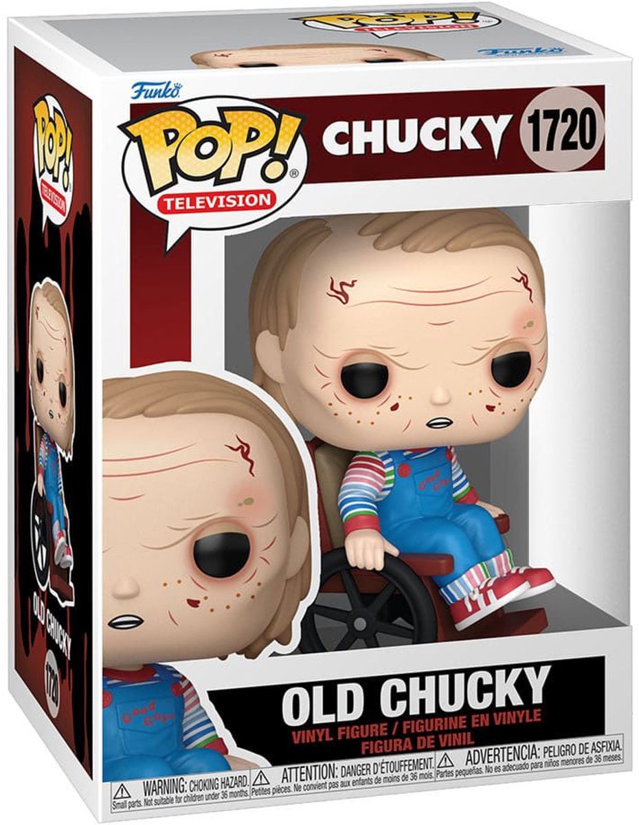 Funko chucky old chucky figurine en vinyle 1720 unisexe pop ! - neutre - standard