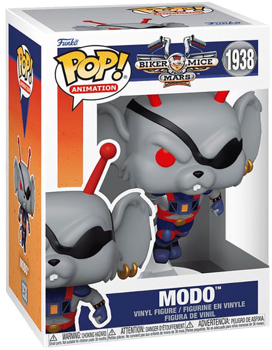 Funko-pop ! animation : souris motardes mars - modo #1938