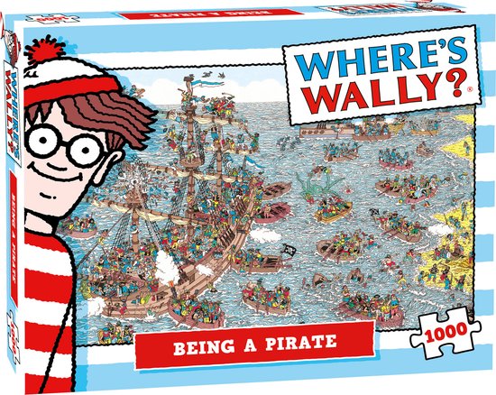 Plenty Gifts Puzzle Où est Wally étant un pirate 1000 pièces