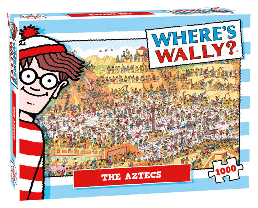 Plenty Gifts Puzzle Où est Wally la pyramide des Aztèques 1000 pièces