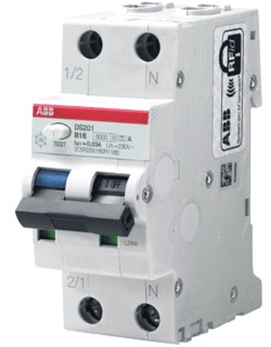 Disjoncteur différentiel compact Busch-jaeger abb system pro m - 2csr255180r3165 - e2qrn