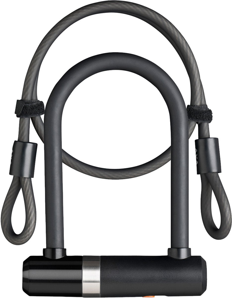 Axa beugellot newton mini avec câble à sous 100 8 - noir
