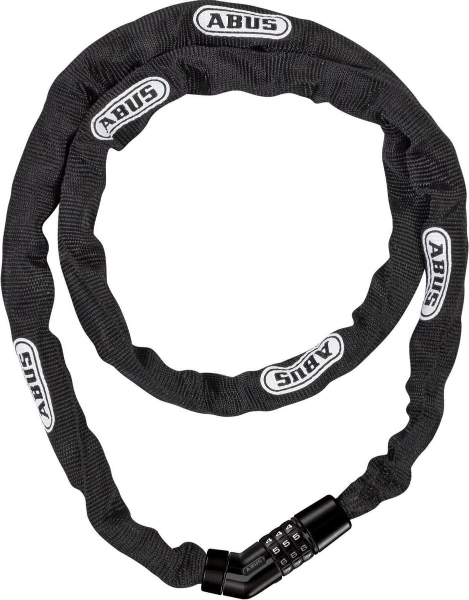 Verrouillage de la chaîne ABUS 4804C 75 noir 110cm