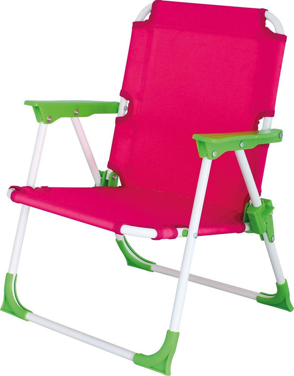 Chaise de camping Eurotrail Nicky Junior 46 cm Polyester Steel Pink