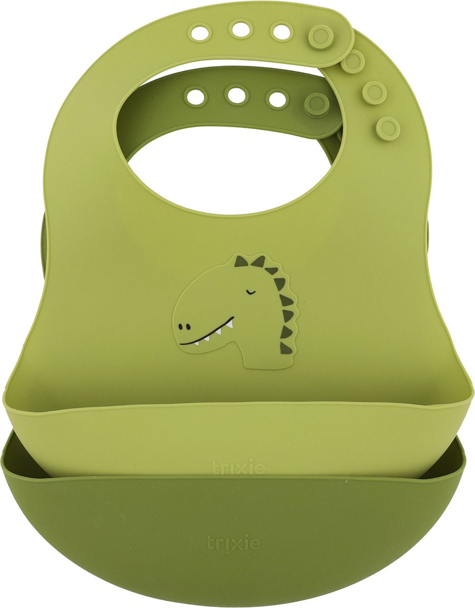 Trixie Silicone Bib - MR. Dino, 2e.