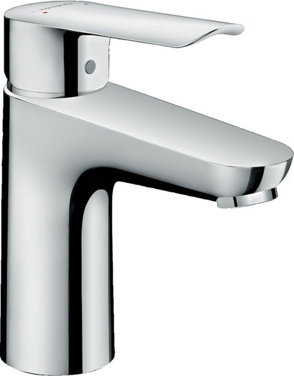 Hansgrohe logis e - mitigeur de lavabo - commande monocommande - avec garniture de vidage - 100 mm - chrome