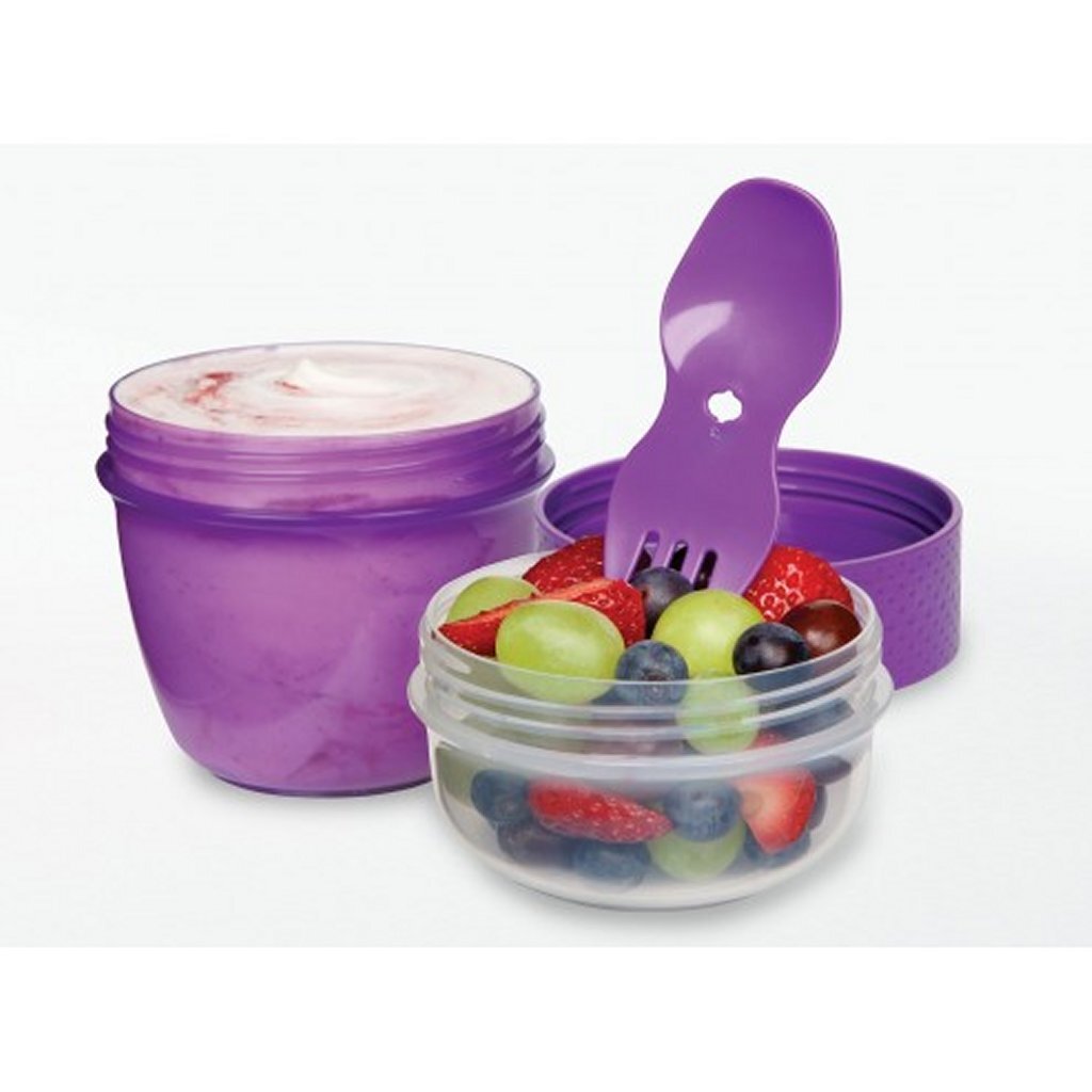 Sistema to go snack capsule + fourchette-cuillère 515 ml