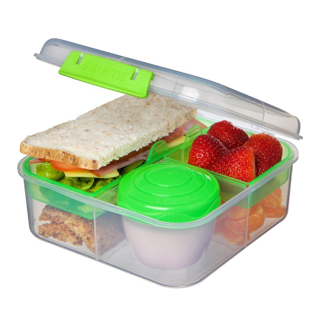 Sistema Sistema To Go Bento Cube Vert Citron