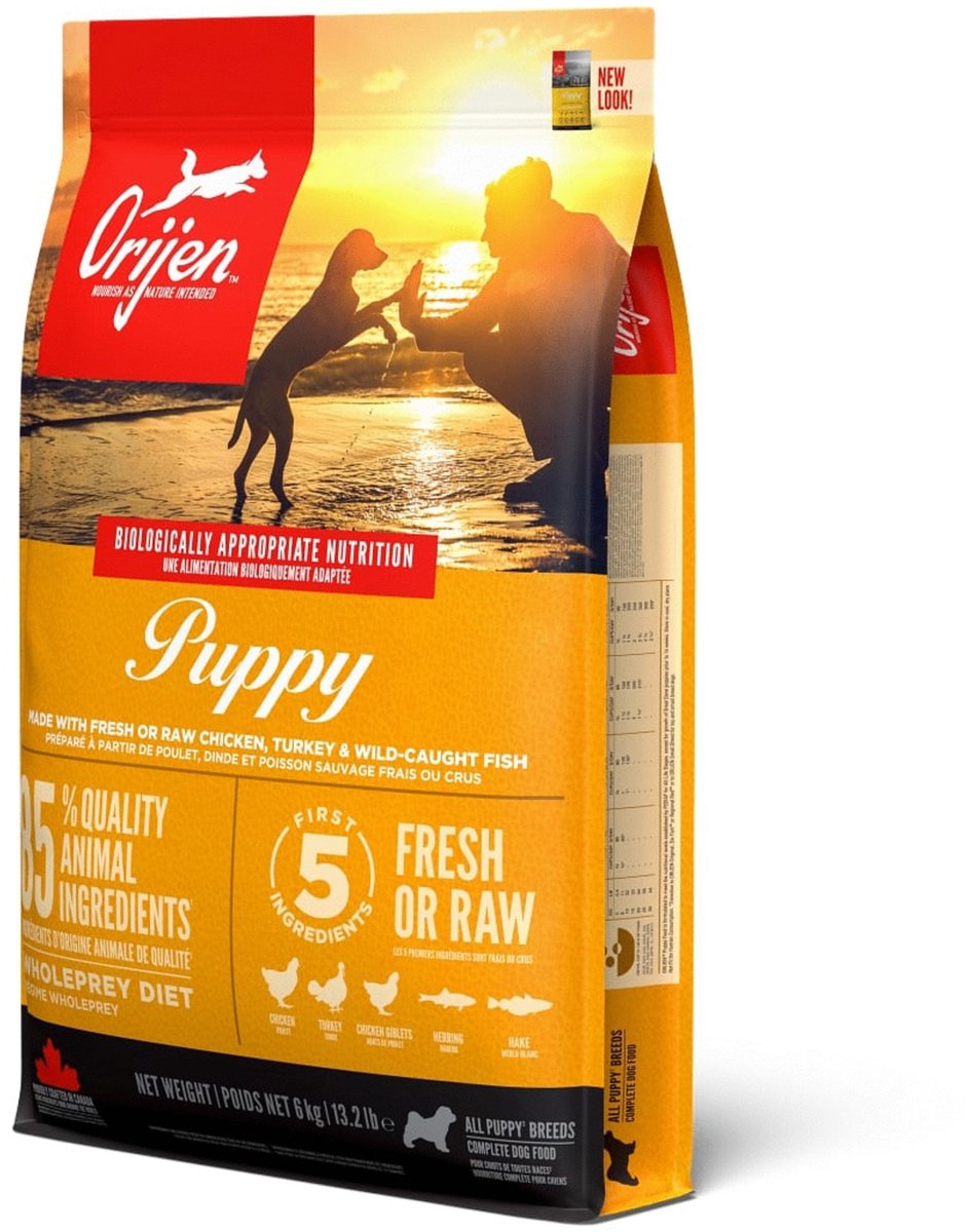 Orijen Whole Prey Puppy Poulet Dinde - nourriture pour chien - 6 kg