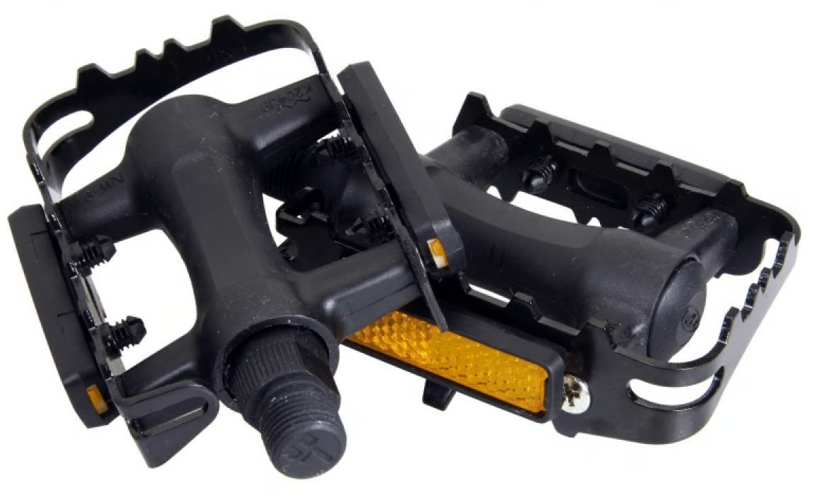 FPD AA+ NW-91K Jeu de Pédales Acier Plastique Noir 9 16 Filetage OEM