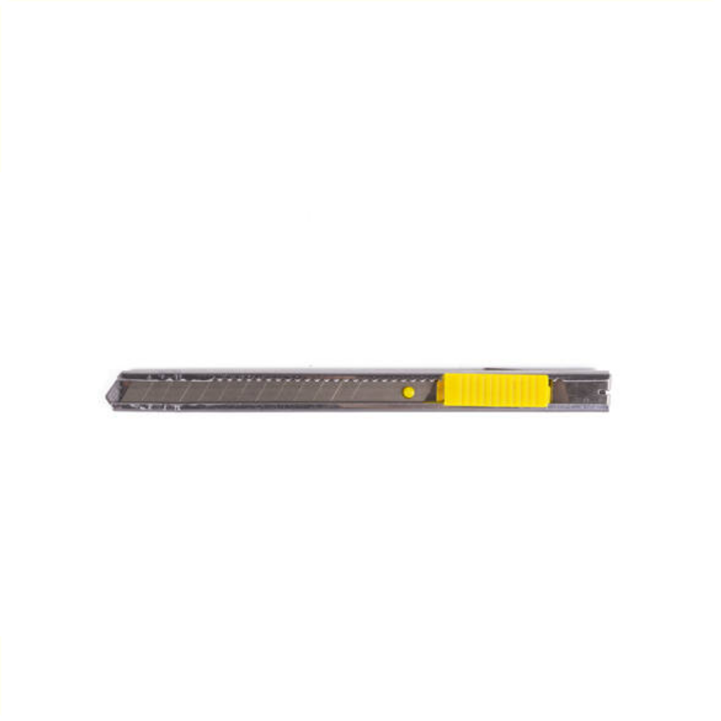 Couteau sécable Benson 9mm, avec acier inoxydable (emballage suspendu)