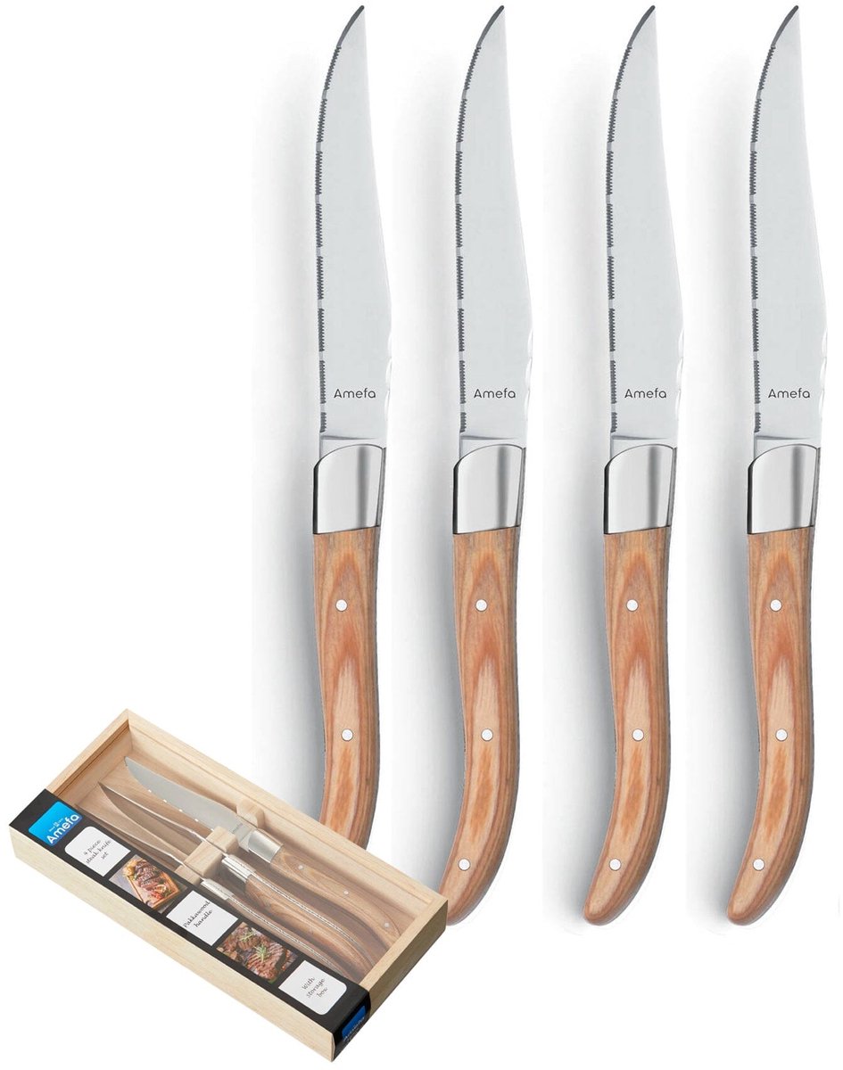 Couteaux à steak Amefa royal 4 pièces
