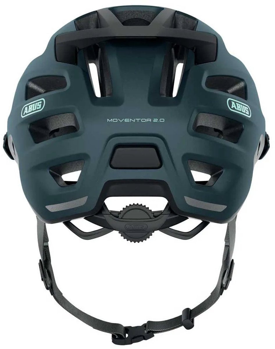 Casque de vélo Abus moventor 2.0 bleu nuit s - 51-55 cm - bleu - adapté pour une utilisation sur VTT - 295 g