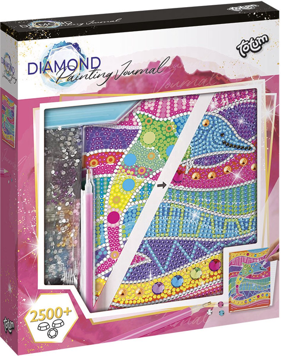 Journal de peinture au diamant totum - Dolphin