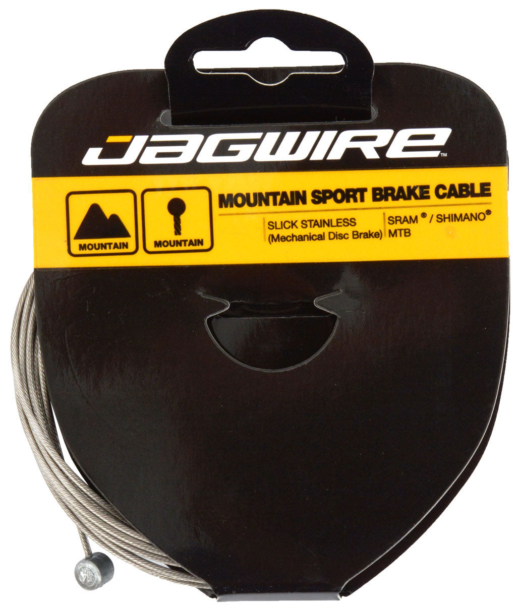 Câble de frein de montagne Jagwire - sport slick inoxydable - 1,5x2000mm - sram shimano