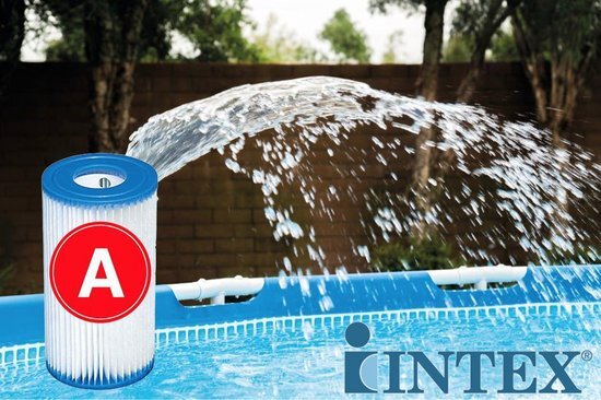 Intex 6 x filtre a pour cartouche d'entretien piscine type a