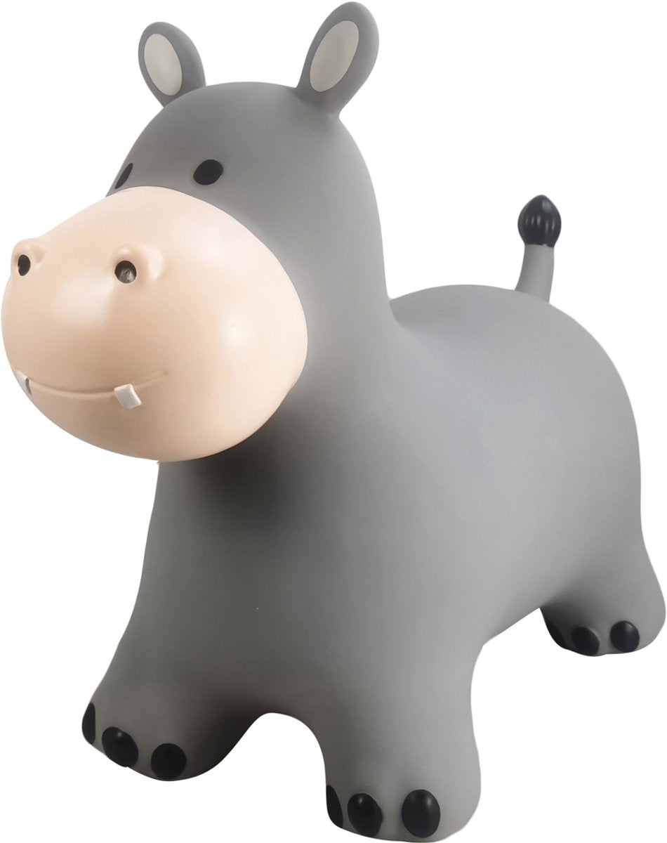 Trouvez cet animal sauteur d'hippopotames - étui pour hippopotames - pompe incluse - motricité et jeu fantastique - 2+