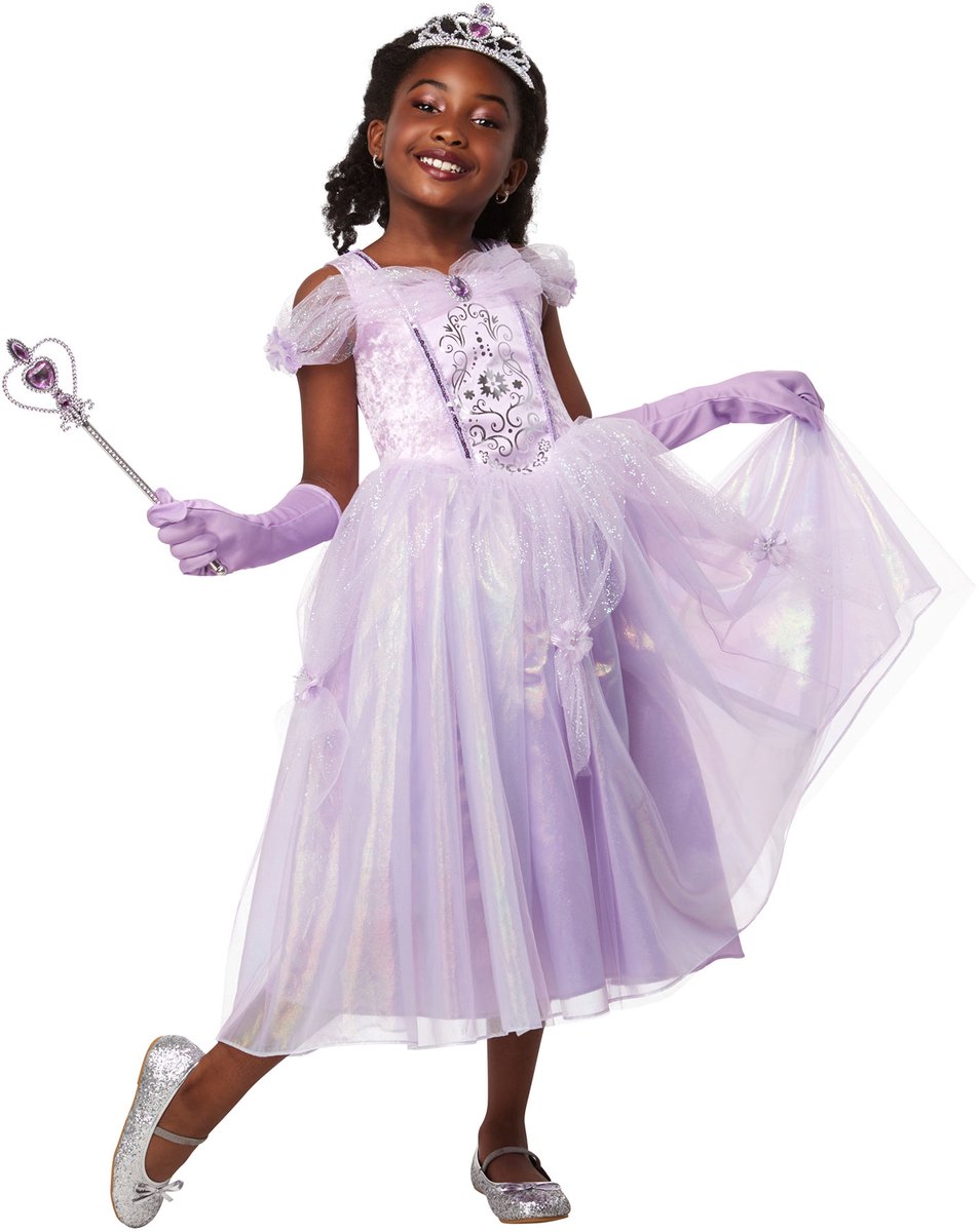 Déguisement enfant princesse violette Rubis - - taille 3-4 ans
