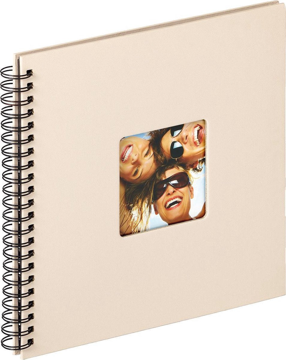 Walther sa-110-c fun - album à spirales - format 30 x 30 cm - marron clair
