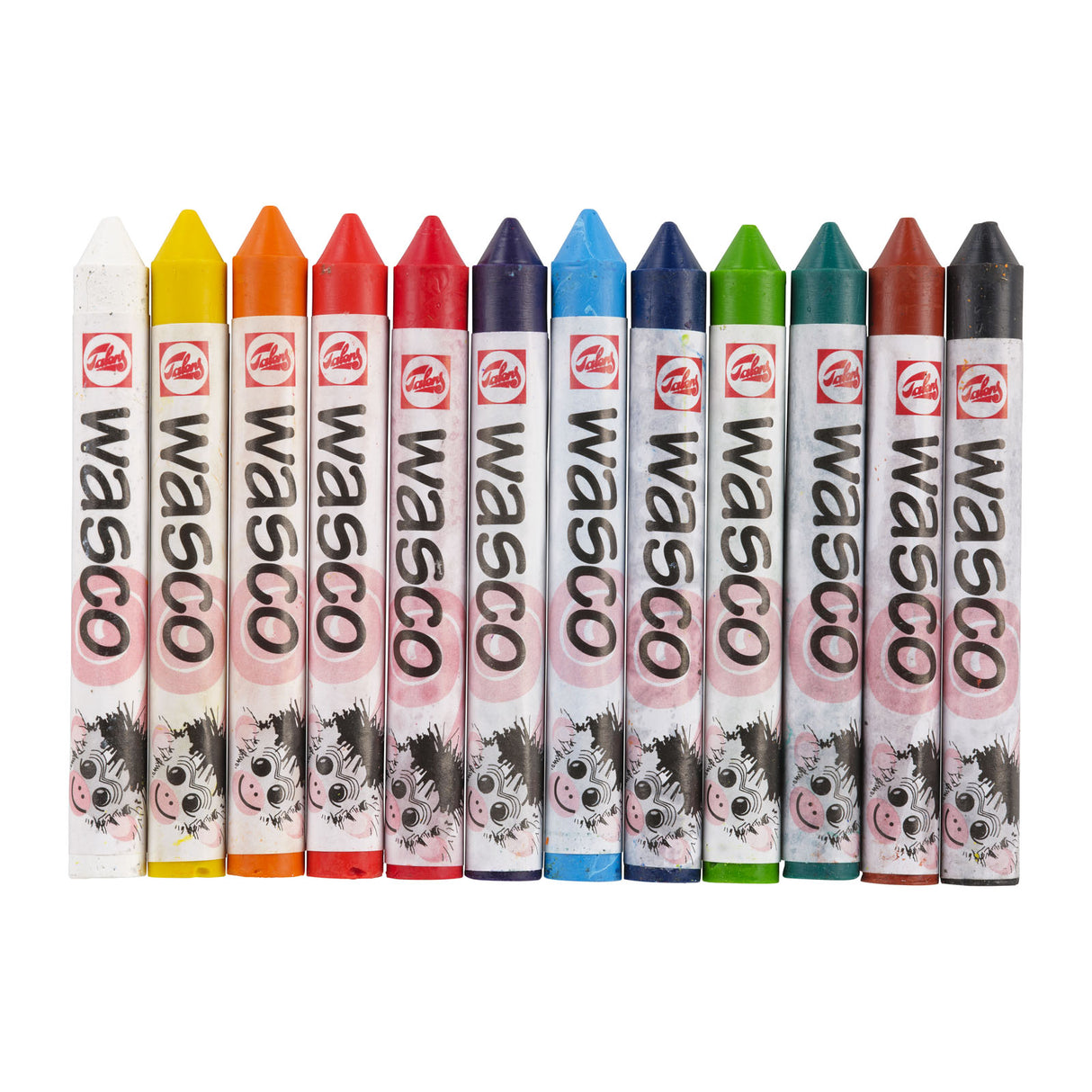 Talens • set de crayons de cire wasco 1010c12