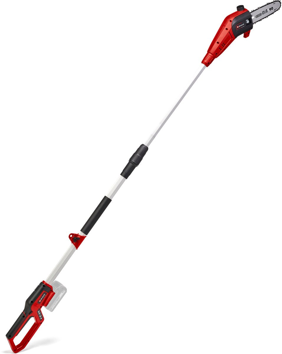 Tronçonneuse télescopique à batterie Einhell GC-LC 18 20 li t solo - power x-change - 18 v li-ion - longueur de la lame : 25 cm - vitesse de coupe : 5,5 m sec - excl. batterie et chargeur