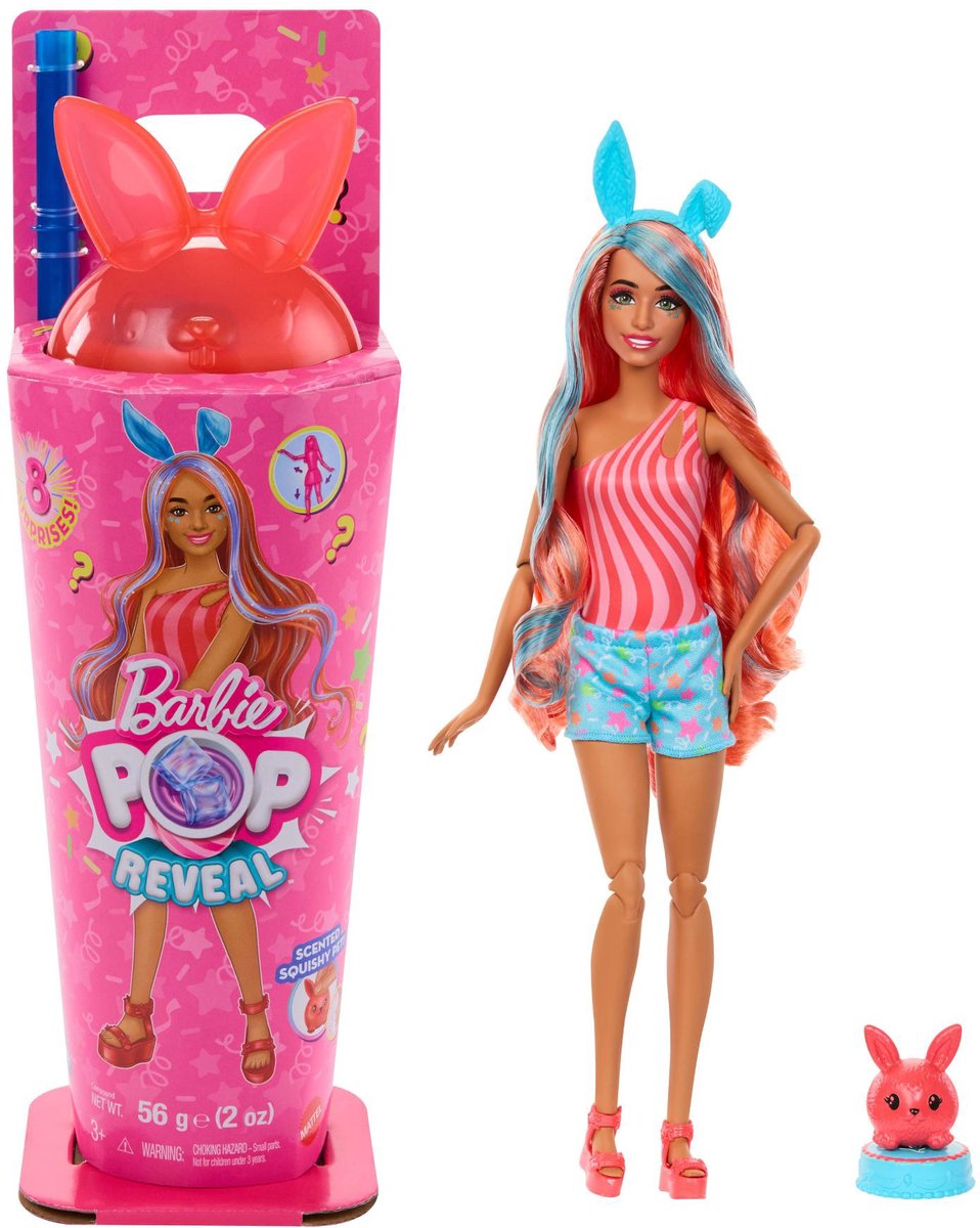 Poupée Barbie révèle une poupée shakers rose