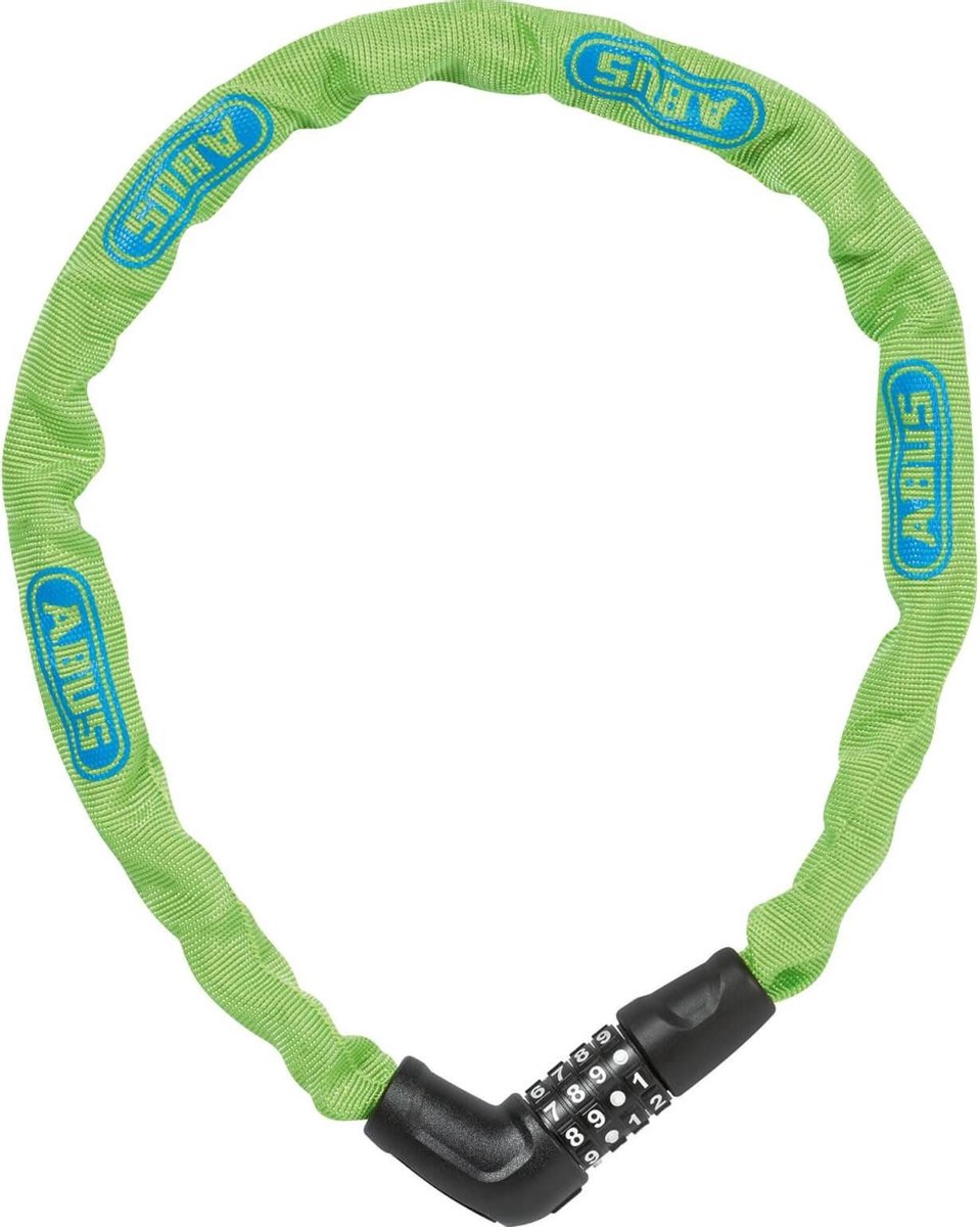 Verrouillage de la chaîne ABUS 5805C 75 - vert, 75 cm - Sécurité du vélo