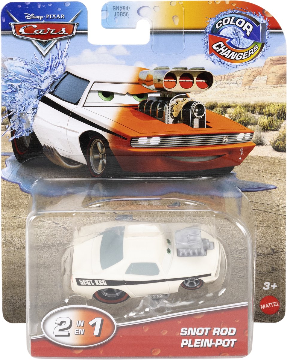 Disney pixar cars disney and pixar cars color changers snot rod tuner, car, 3 years, metal, plastic, multi-colored
