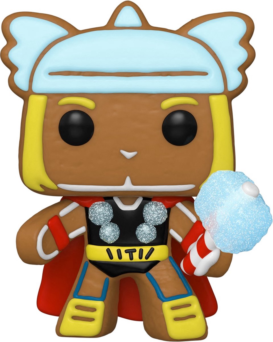 Funko-pop ! - vacances merveilles : pain d'épice Thor (les vengeurs) #938