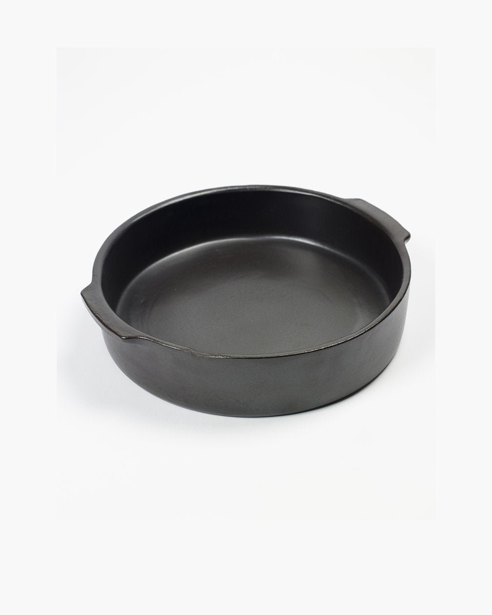 Serax - pascale naessens pure - plat de service à four xl - noir - 31 ø