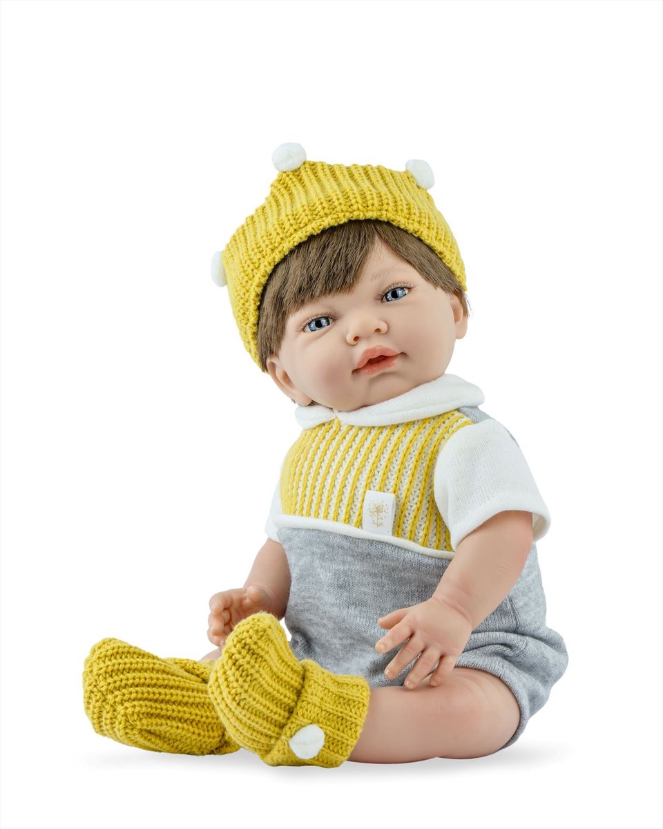 Marina pau marina - poupée pau sweet baby automne 42cm - poupée jouet multicolore.
