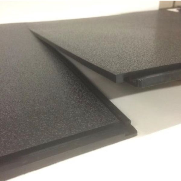 Carreaux de sol en PVC 50x50x1 chacun - noir
